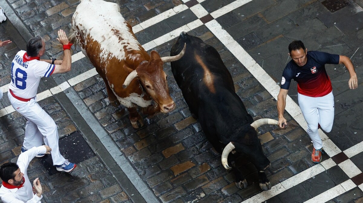 V Deo As Ha Sido El Tercer Encierro De San Ferm N Con Toros De