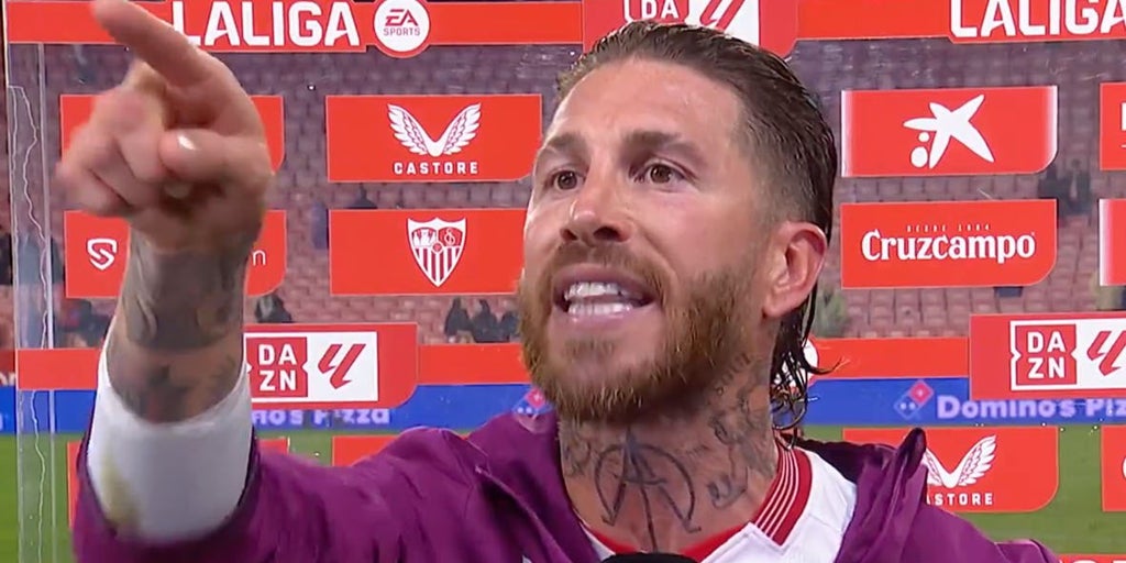 Sergio Ramos Se Calienta Con Un Aficionado En Plena Entrevista