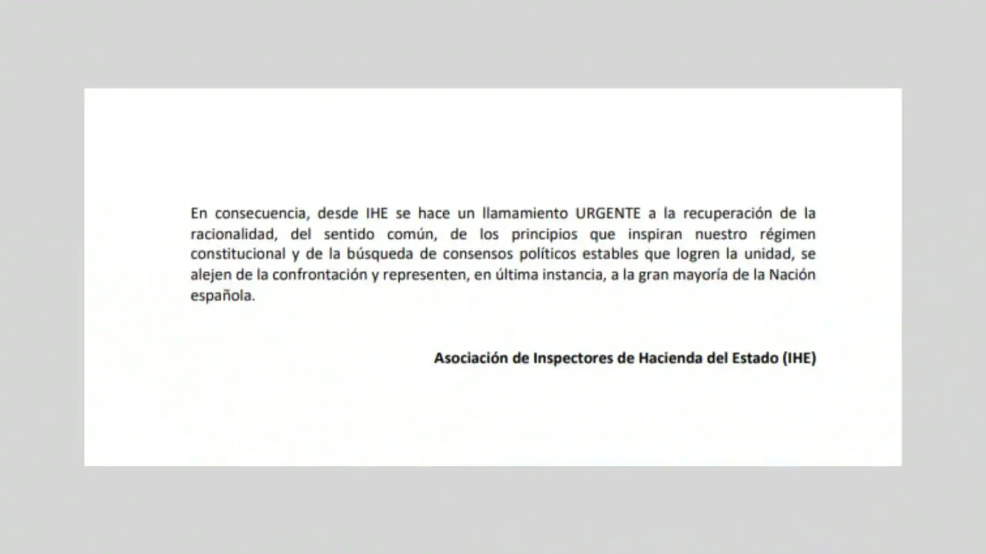 Los inspectores de Hacienda ven inconstitucional la cesión del 100 de