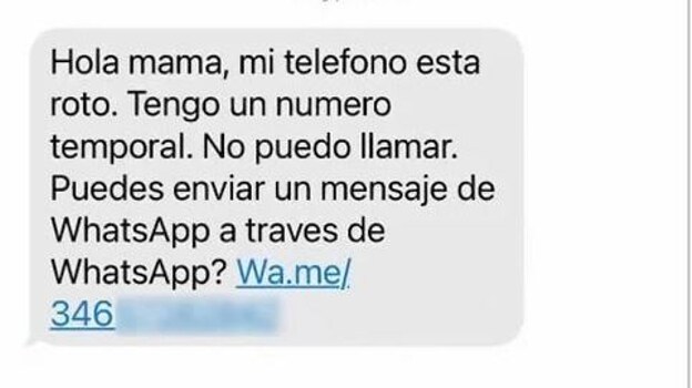 Hola mamá mi teléfono está roto así es la estafa del falso hijo