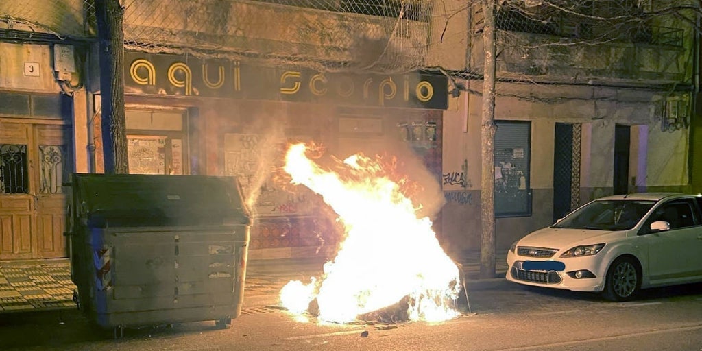 Detenido El Presunto Autor De La Quema De Contenedores De Basura En