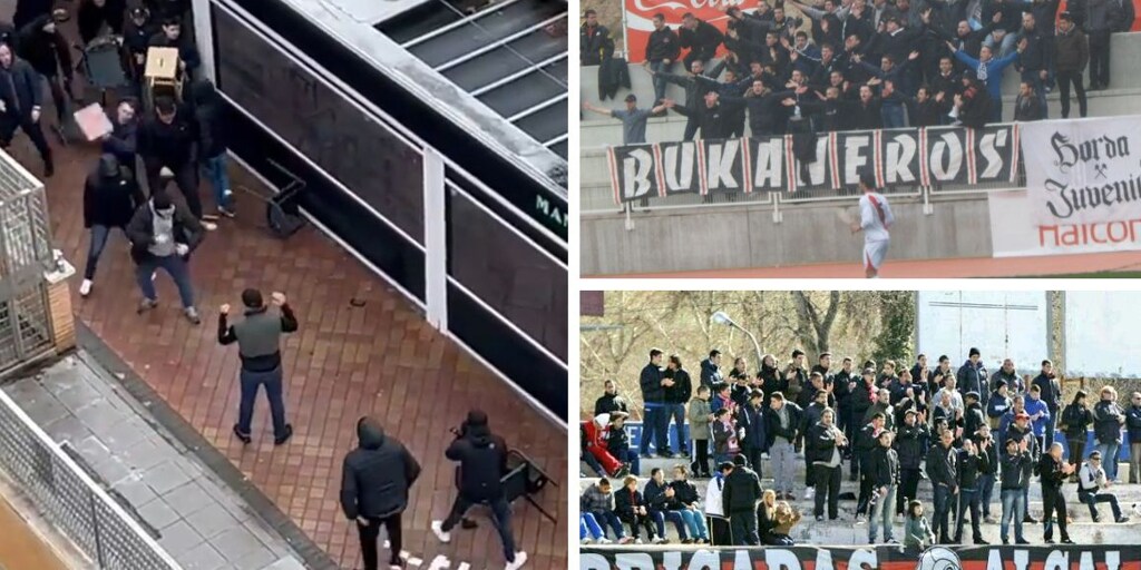 Los ultras del Rayo Vallecano tejieron una emboscada a los del Alcalá