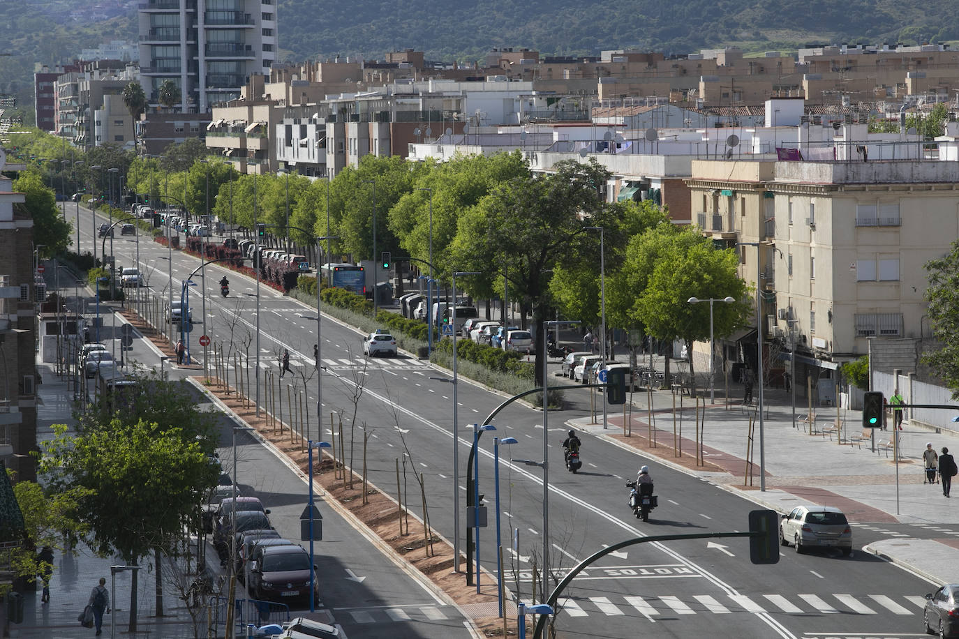 Fotos El Flamante Aspecto De La Renovada Avenida De Trassierra