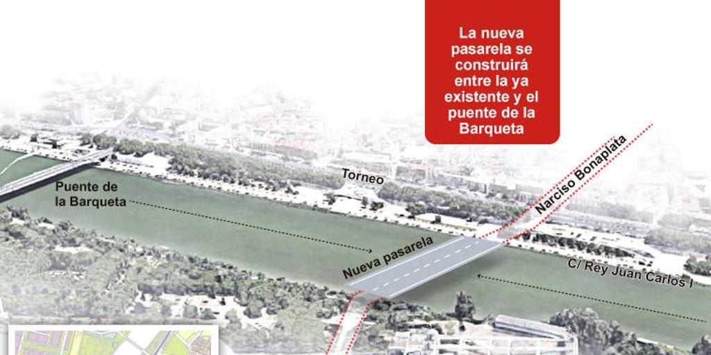 El Ayuntamiento De Sevilla Retoma El Proyecto De Otra Pasarela A La