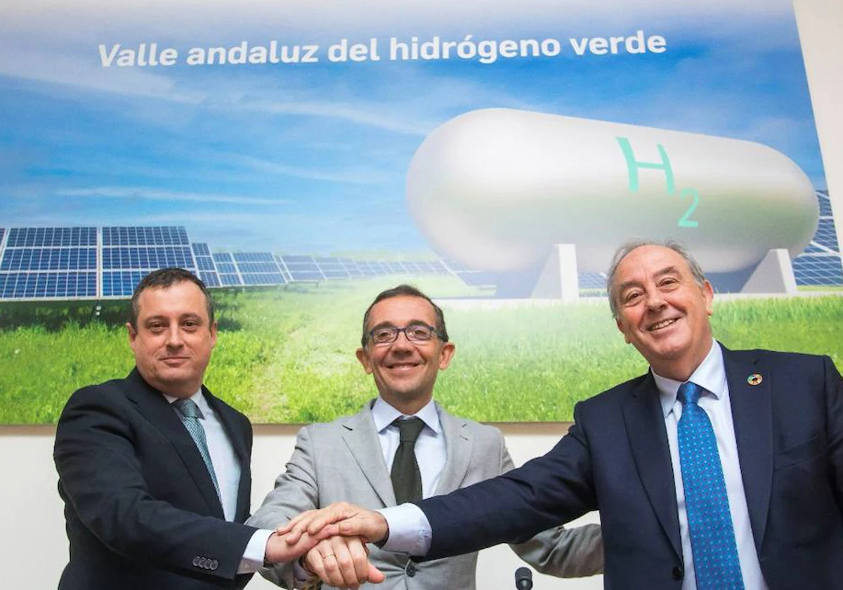 Cepsa Enag S Y Alter Enersun Har N Una Planta De Hidr Geno Verde En Huelva