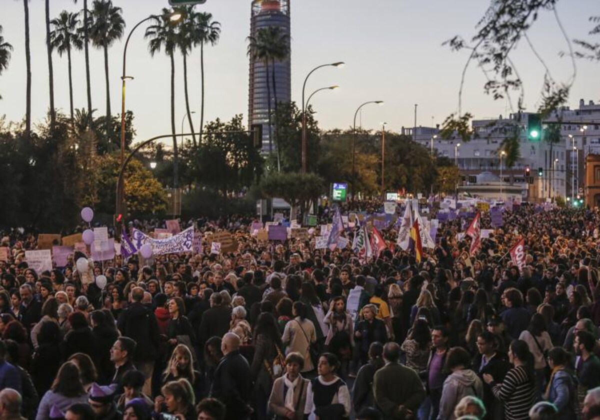 Manifestaci N M Sevilla D A De La Mujer Recorridos Y Horarios