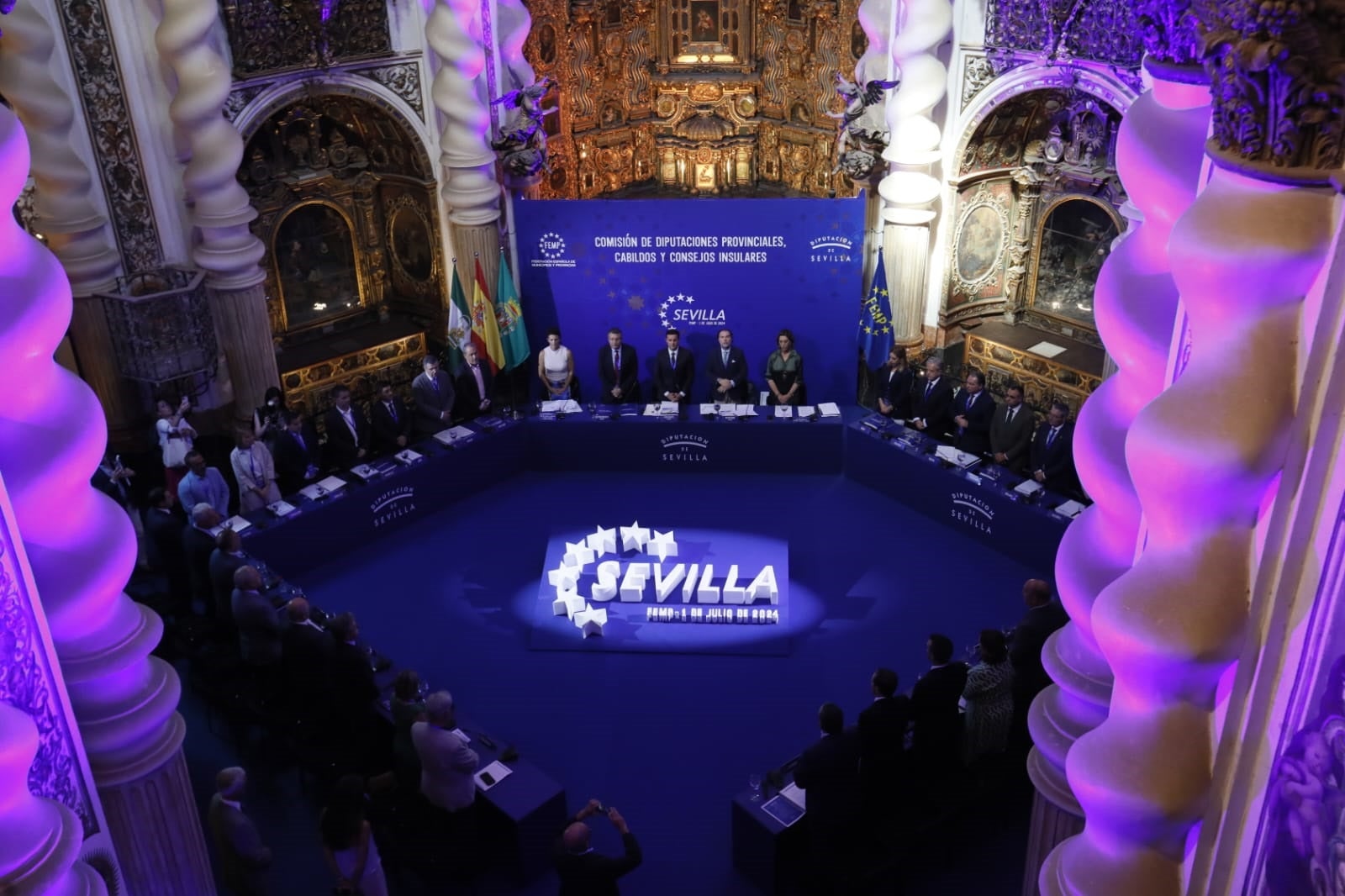 Las Diputaciones De Espa A Se Re Nen En Sevilla Para Debatir Sobre El