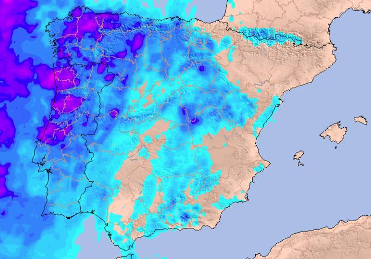 La Aemet avisa de la llegada de una nueva borrasca a España intensas