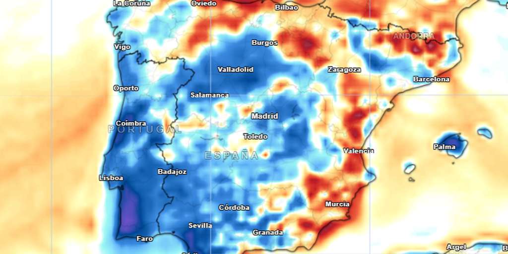 La Aemet avisa de un cambio de última hora en el tiempo de España antes