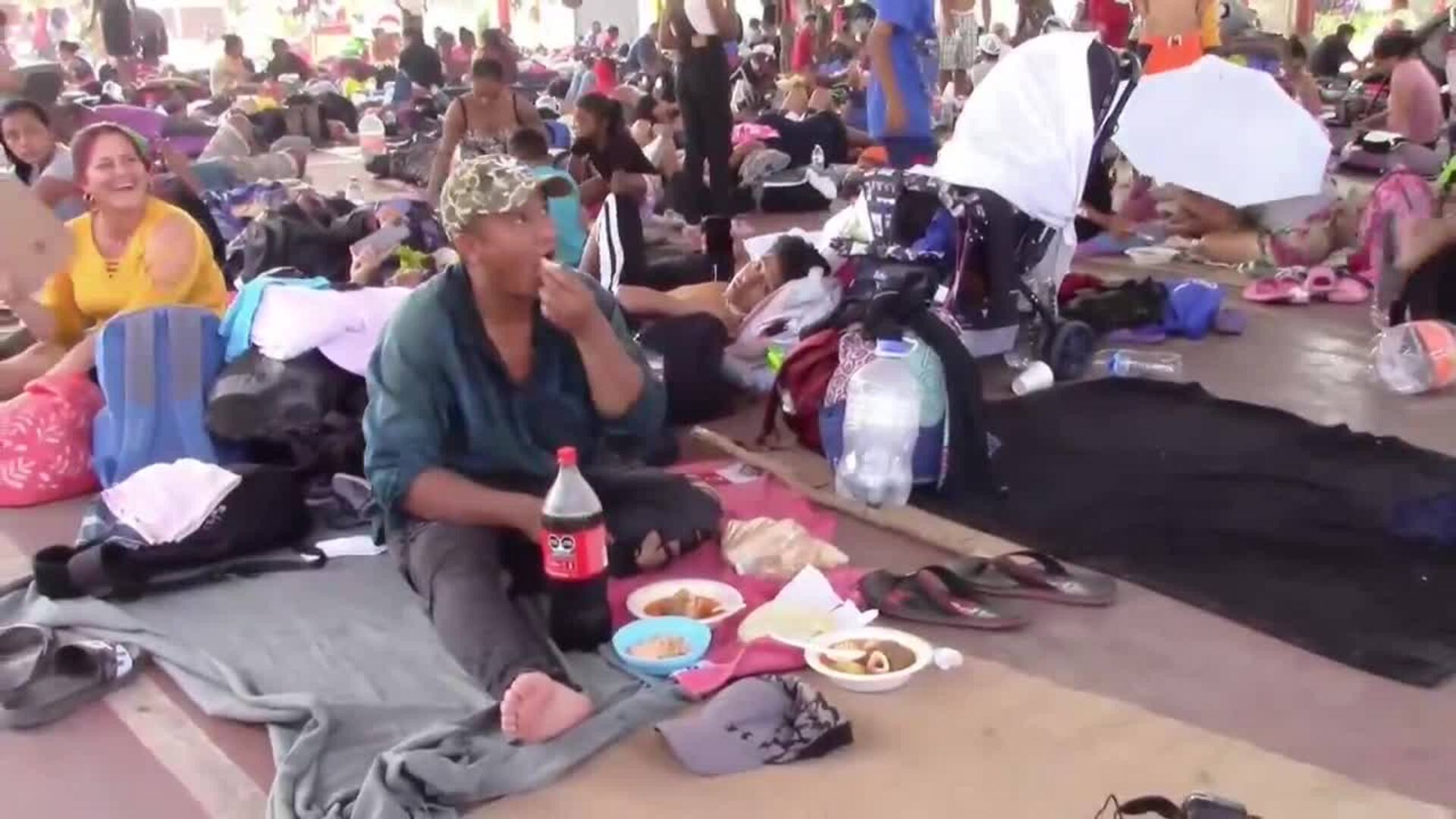 La Caravana Migrante Despide El A O Con La Esperanza De Regularizarse