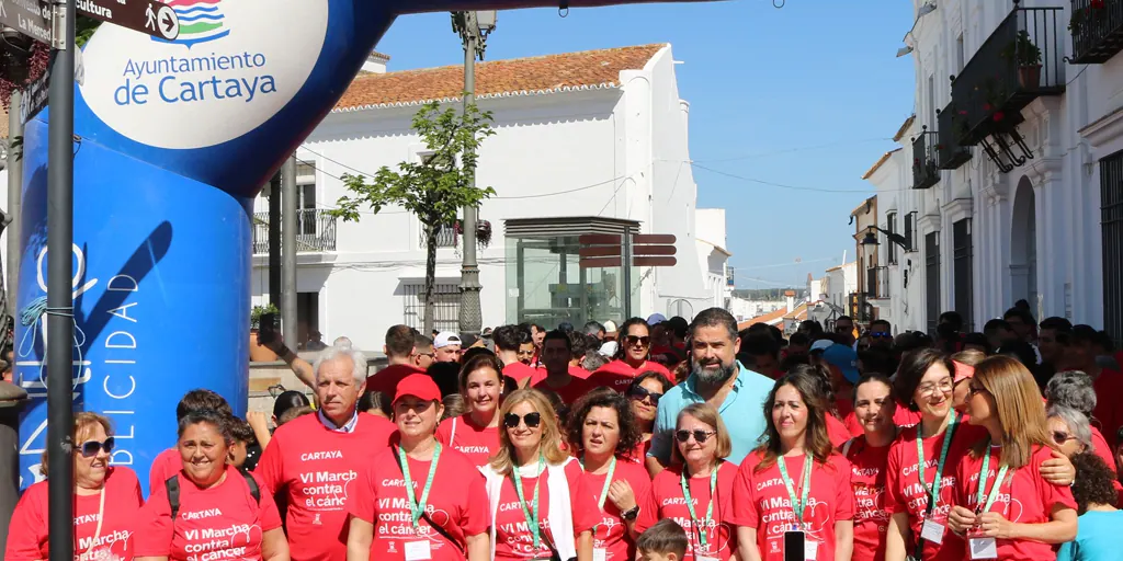 Se Celebra La Vi Marcha Solidaria Contra El C Ncer En Cartaya