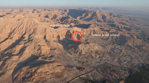 Ubicación del Valle de las Momias Reales