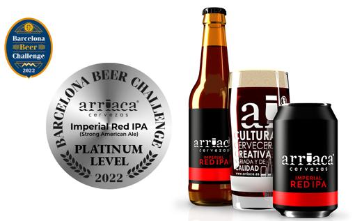 Arriaca Recibe El Premio Especial Platinum En El Barcelona Beer Challenge