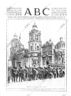 ABC MADRID 19-08-1926