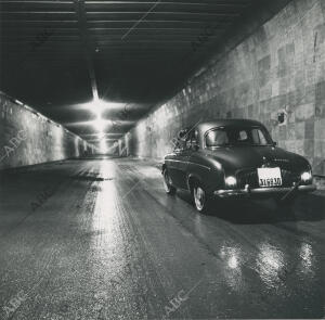 El túnel de Guadarrama días antes de ser inaugurado