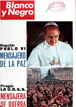 BLANCO Y NEGRO MADRID 31-08-1968