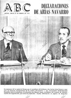 ABC MADRID 27-02-1975