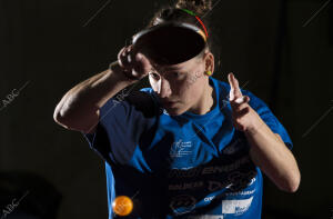Marina Ñiguez, jugadora de Tenis de Mesa Foto Juan Carlos Soler archdcAlicante...