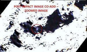 La NASA difunde, por fin, las primeras imágenes de la misión suicida a la Luna