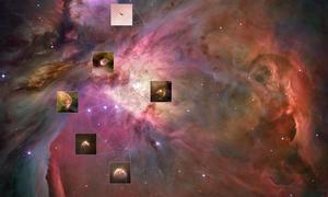 El Hubble capta el impresionante nacimiento de planetas en Orión