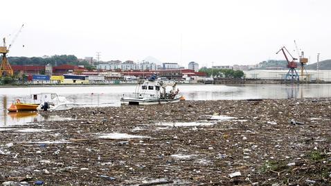 Con el agua al cuello en Bilbao