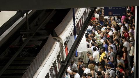 Huelga salvaje en Metro de Madrid para evitar apretarse el cinturón