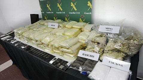 La Guardia Civil interviene el mayor alijo de droga sintética de los últimos 20 años
