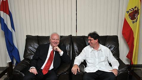 Moratinos se reúne con su homólogo cubano