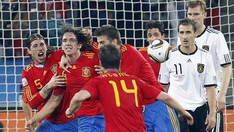 España bate su récord de minutos sin encajar un gol