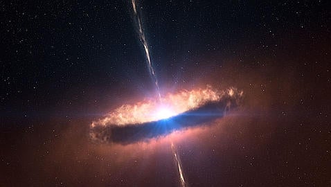 Así se forma un coloso espacial