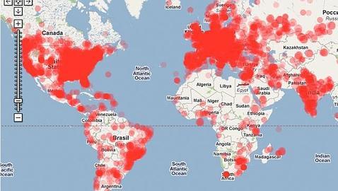 ¿Dónde se origina el «spam»?