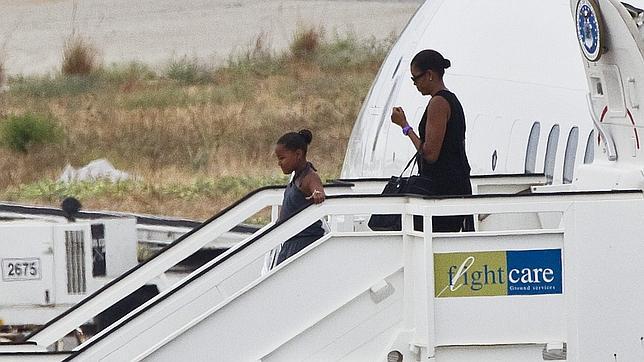 Michelle Obama y su hija ya están en España y mañana visitarán Granada