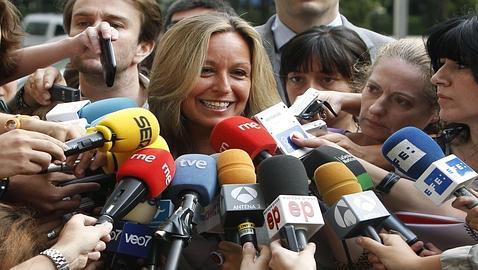 Trinidad Jiménez anuncia su candidatura a las primarias del PSOE en Madrid