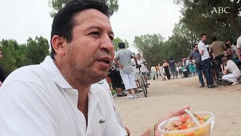 La Casa de Campo, foco de la venta ilegal de alimentos entre ecuatorianos