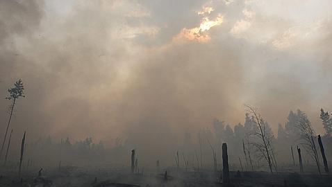 Los incendios de Rusia se acercan a Chernóbil