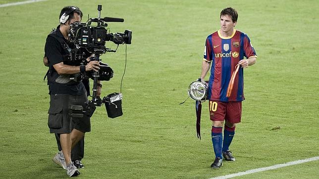 Messi iguala a Rivaldo y Eto&#039;o con 130 goles