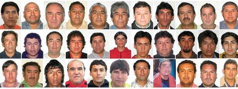 Los mineros chilenos piden al presidente una botella de vino