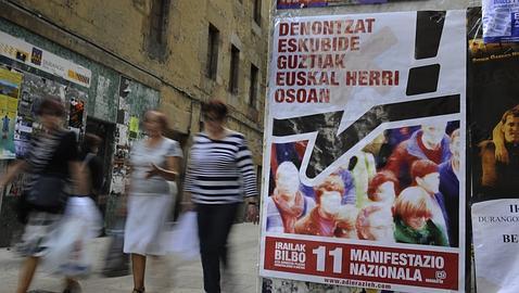 Desconvocan la manifestación en Bilbao para «no caer en provocaciones»