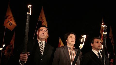 Puigcercós defiende la independencia «fuera de la legalidad española»