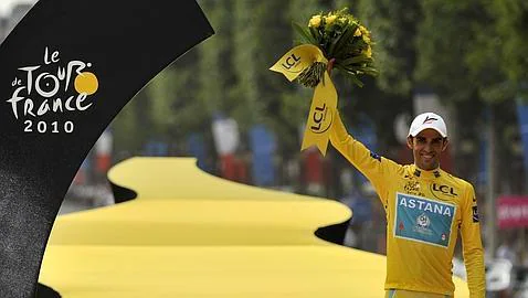 Alberto Contador da positivo en un control antidopaje de su último Tour de Francia
