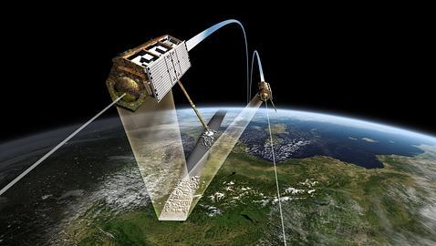 Dos satélites alemanes vuelan casi pegados en una arriesgada maniobra