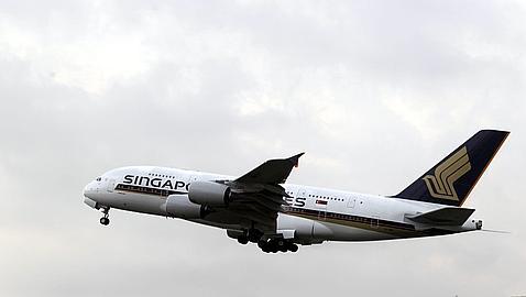 Singapur Airlines deja en tierra a tres de sus Airbus A380