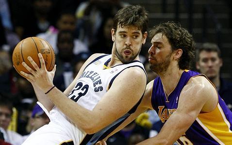 Marc vence a Pau en el duelo de los hermanos Gasol