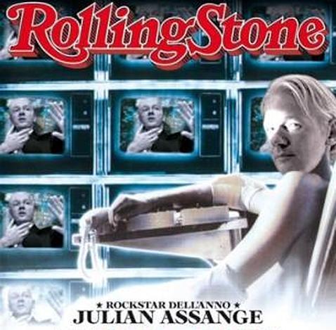 Julian Assange, rockero del año