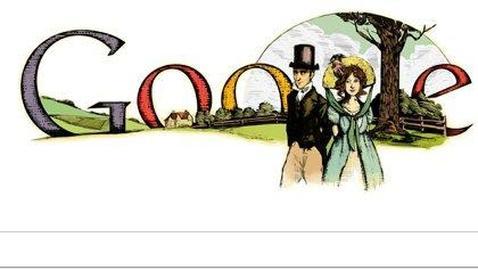 Google celebra con un «doodle» el 235 aniversario de Jane Austen
