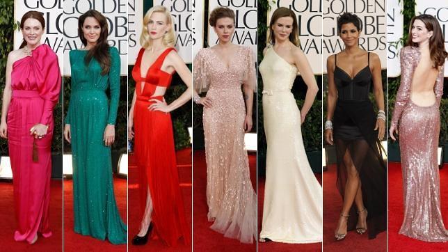 La alfombra roja de los Globos de Oro