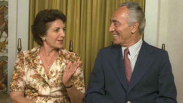 Muere la esposa del presidente israelí, Simon Peres