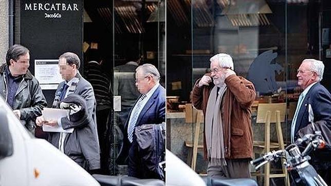 Rubalcaba: «No comento reuniones privadas»