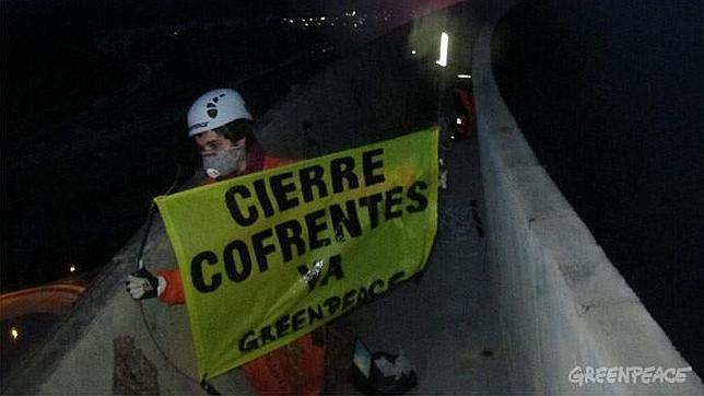 Detenidos varios activistas tras el «asalto» a Cofrentes