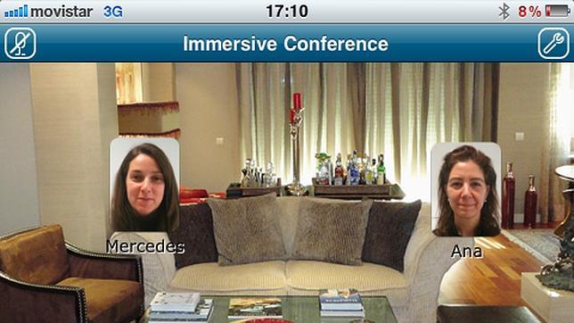 Telefónica desarrolla una multiconferencia con sonido en 3D